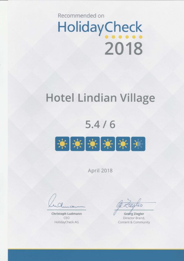 Holidaycheck Award