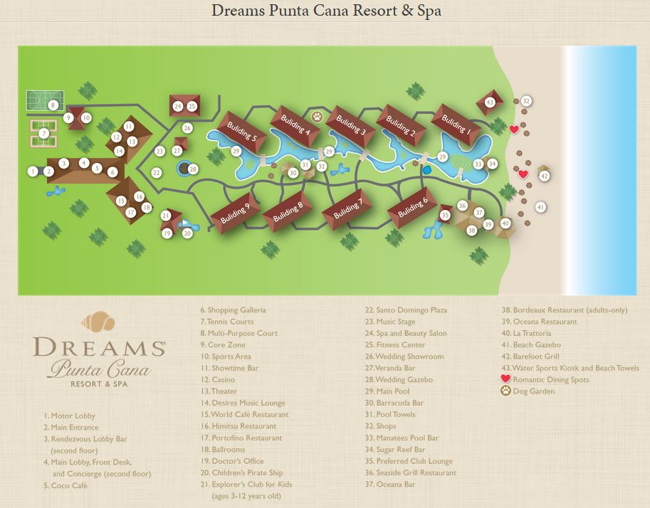 DREAMS PUNTA CANA RESORT & SPA (INT & TA) HotelsDREAMS PUNTA CANA