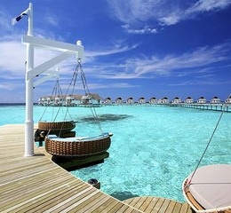 Over water villas
