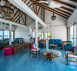 Reception lobby area